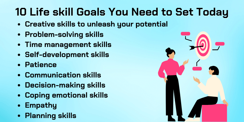 10 Life skill Goals You Need to Set Today